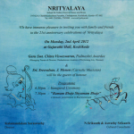 nrityalaya anniversary celebration